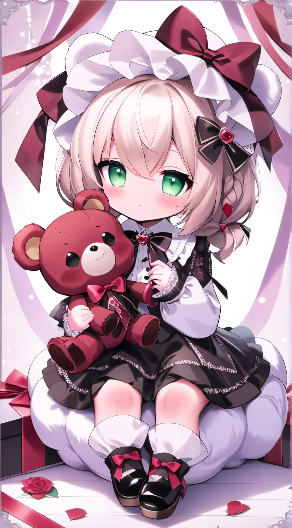 ai character: poop girl background