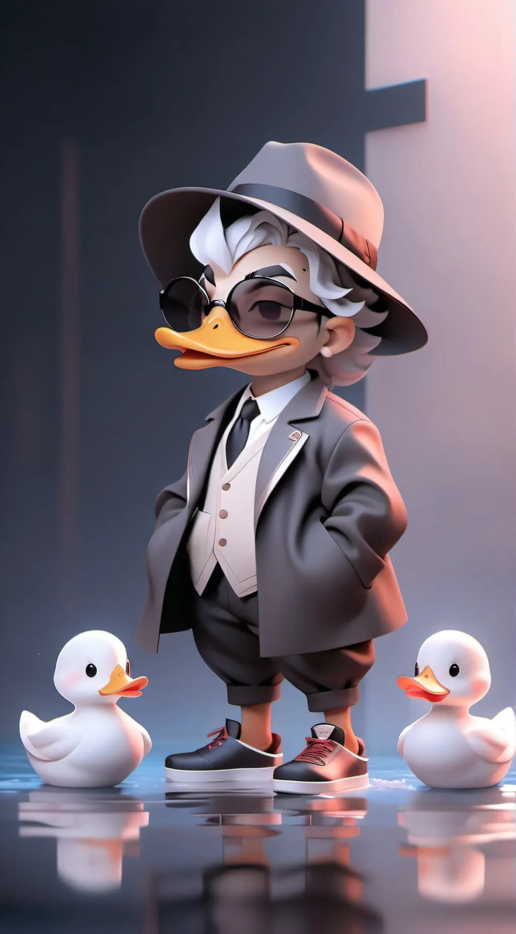 ai character: The Ducksmen background
