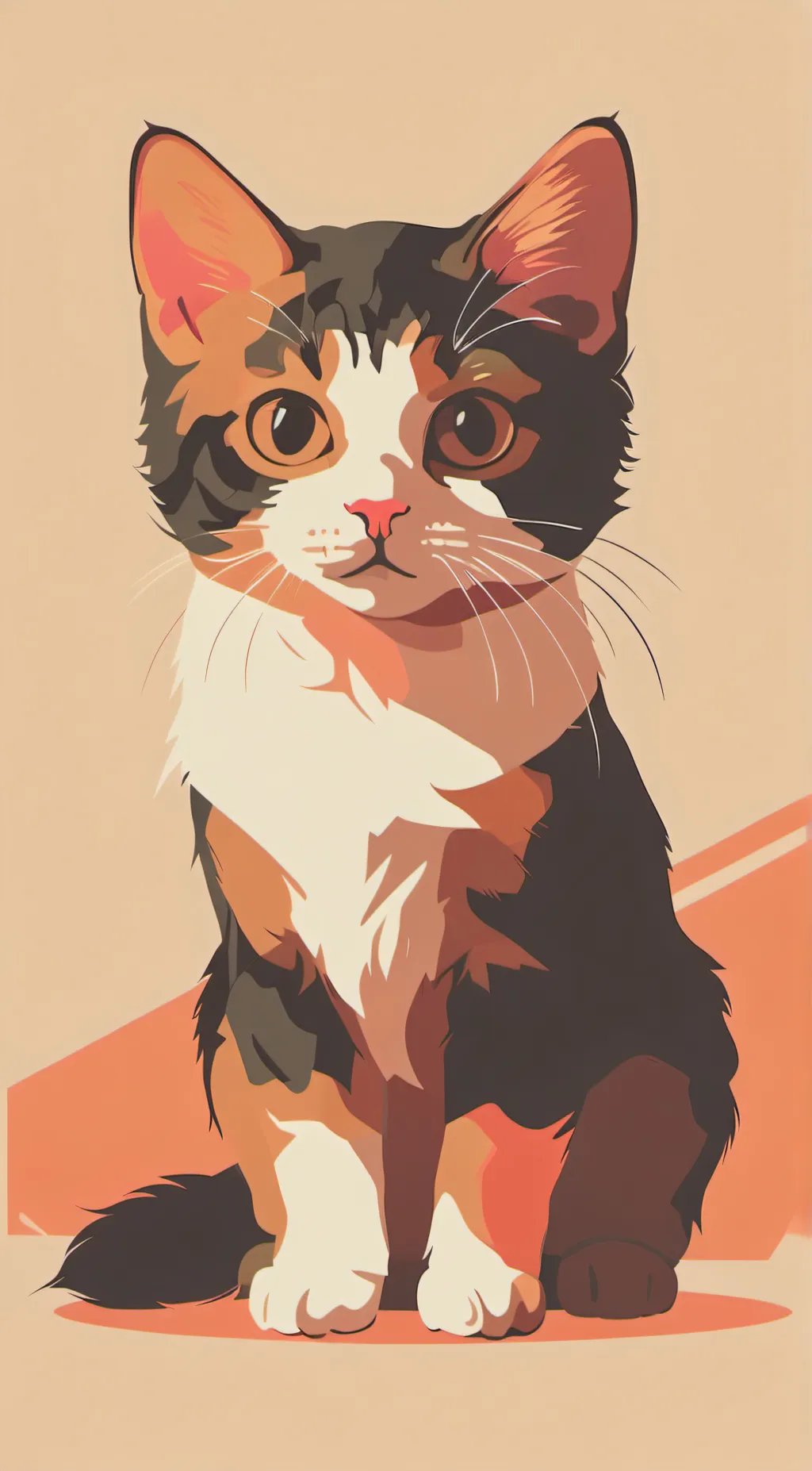 ai character: Lucky background