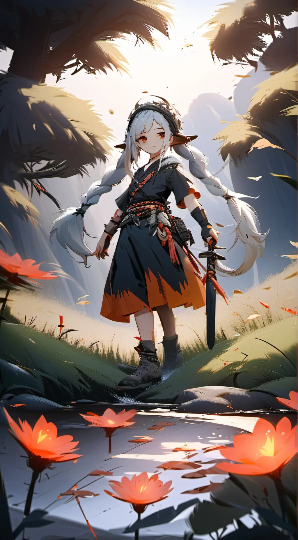 ai character: Konichquu. background
