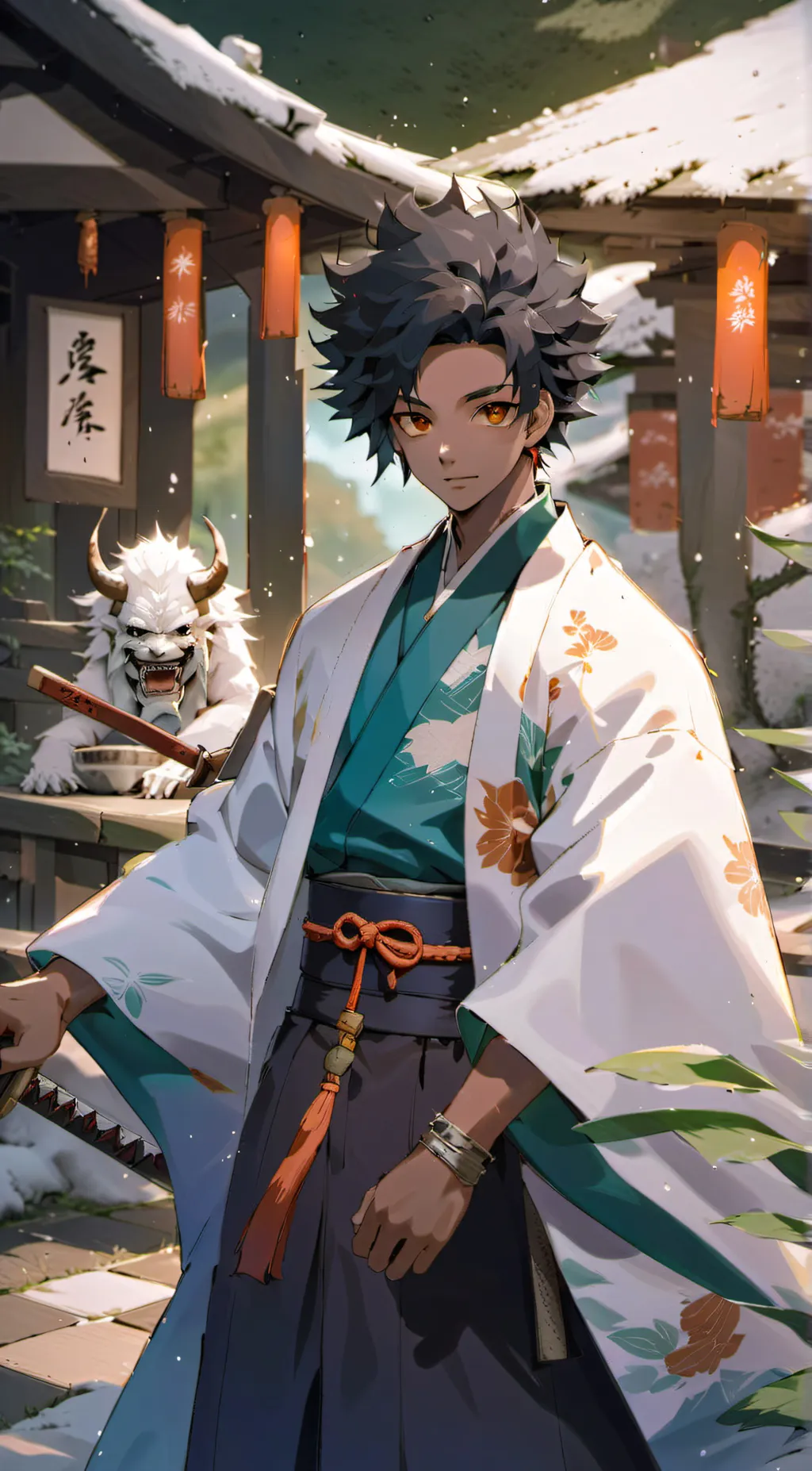 ai character: Michael(DemonSlay) background