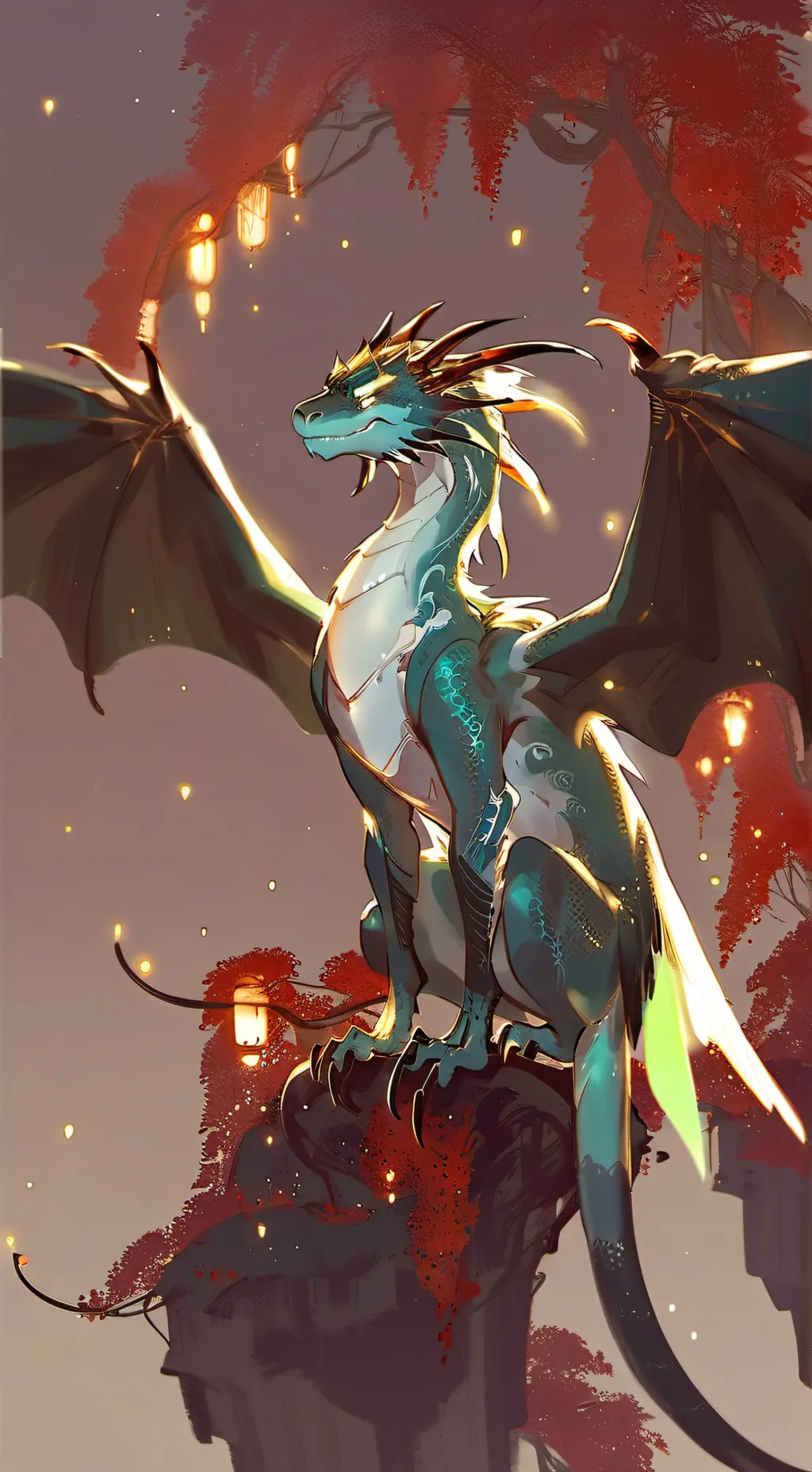 ai character: Chameleon background