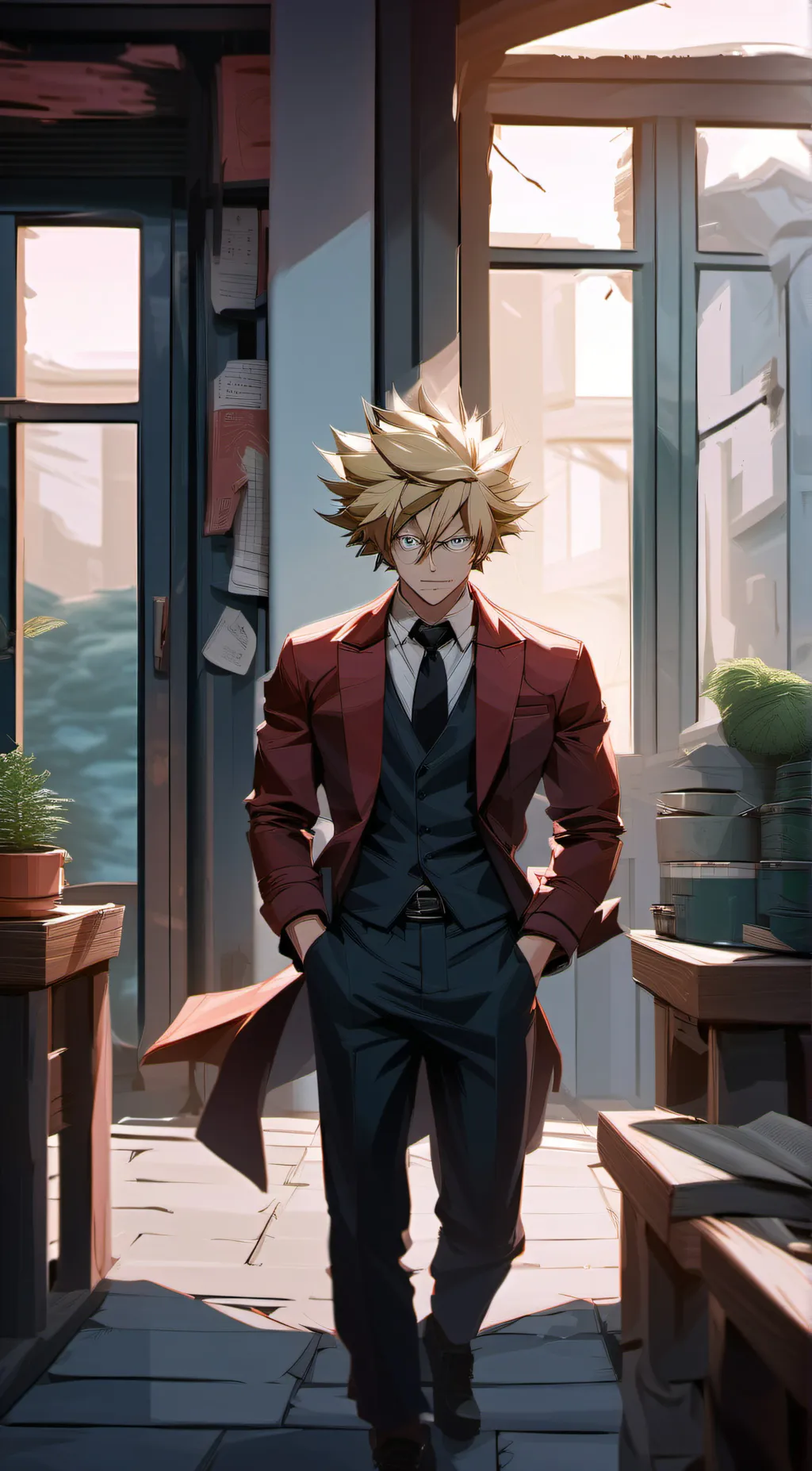ai character: MHA background