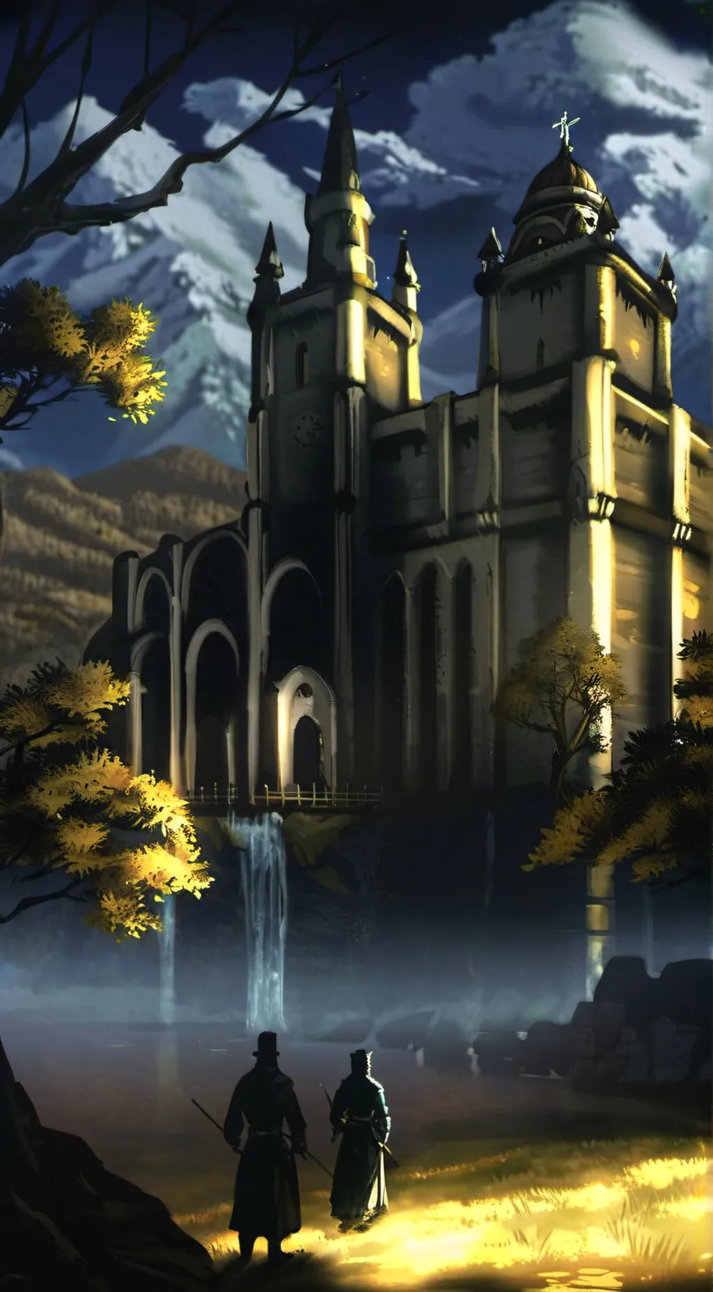 ai character: Hogworts  background