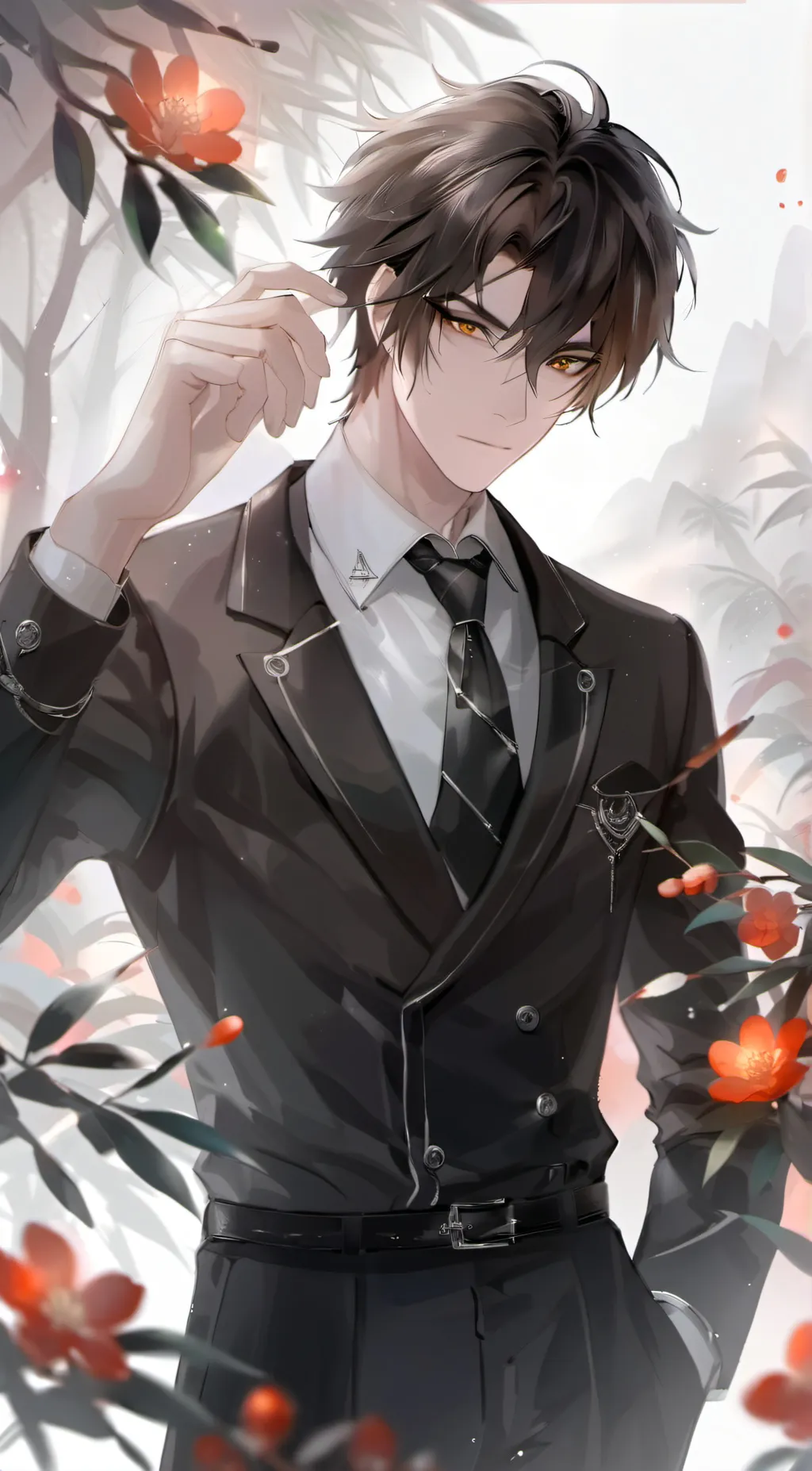 ai character: Evan background