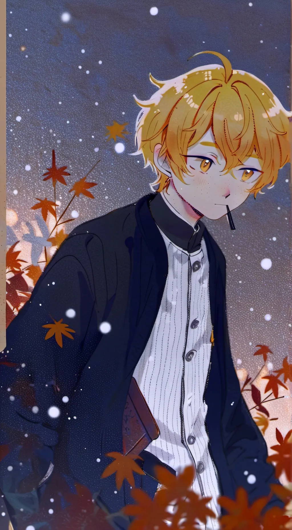 ai character: ✨ Zenitsu⚡ background