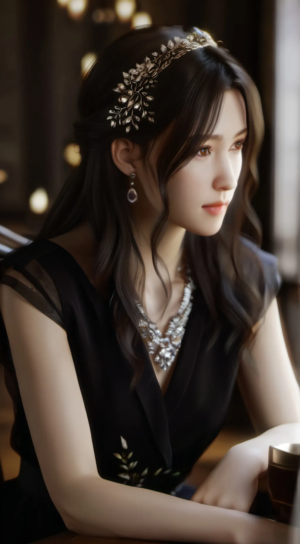 ai character: Ananda background