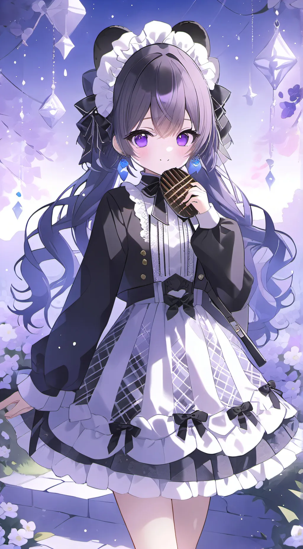 ai character: furry grill background