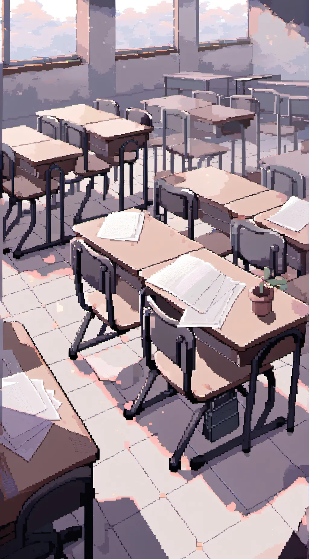 ai character: Mha background