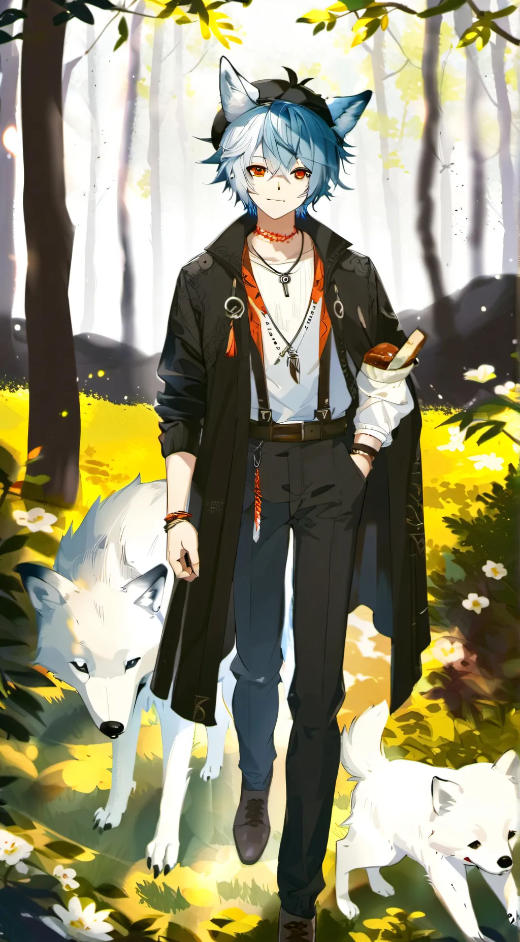 ai character: alax background