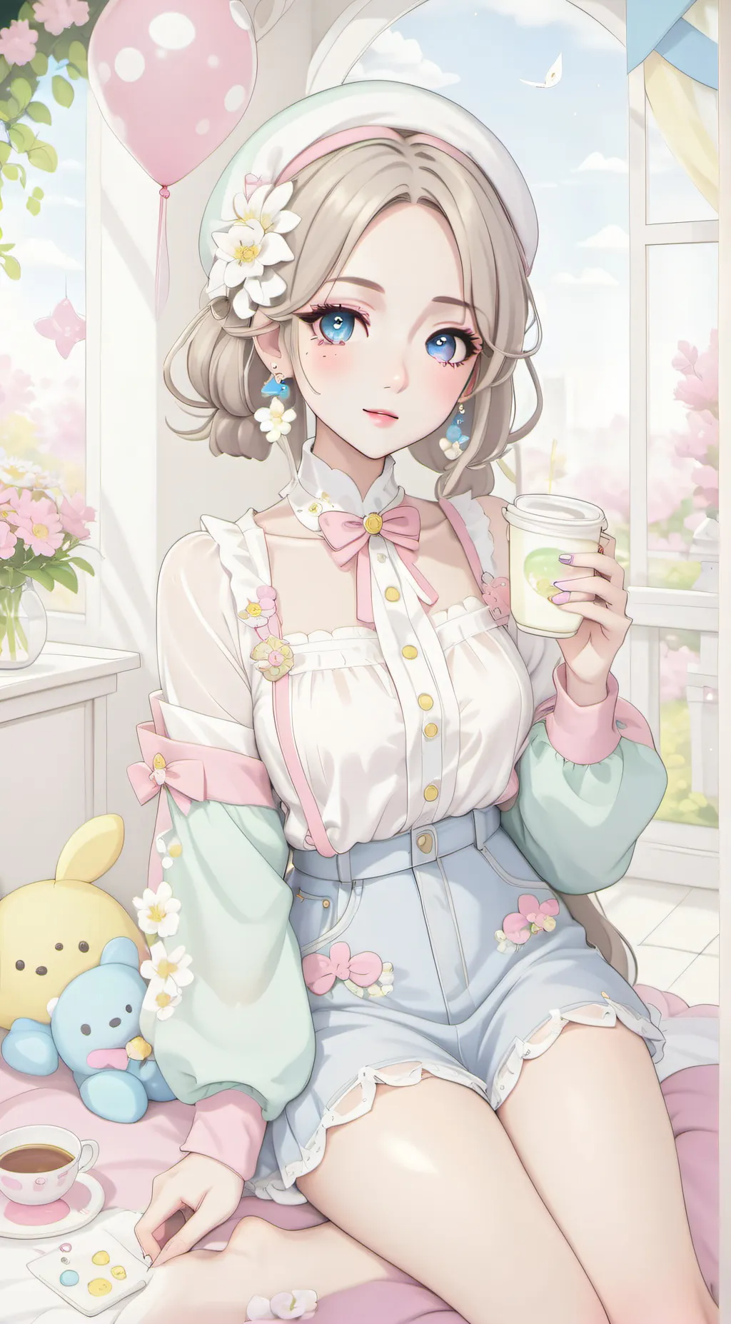 ai character:  •Kiki• background