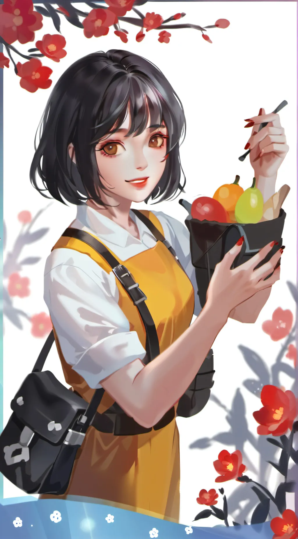 ai character: Lilly background