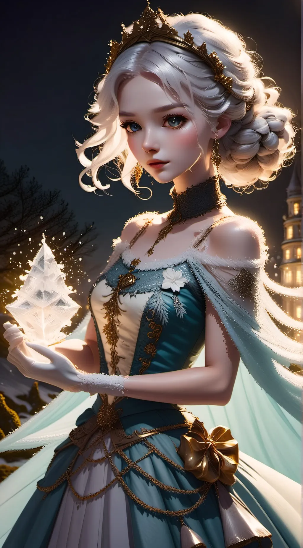 ai character: Frorstine background
