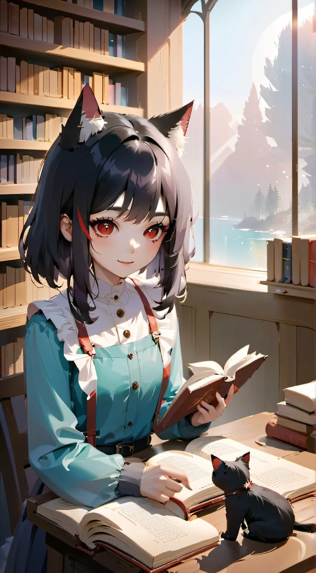 ai character: Mia background