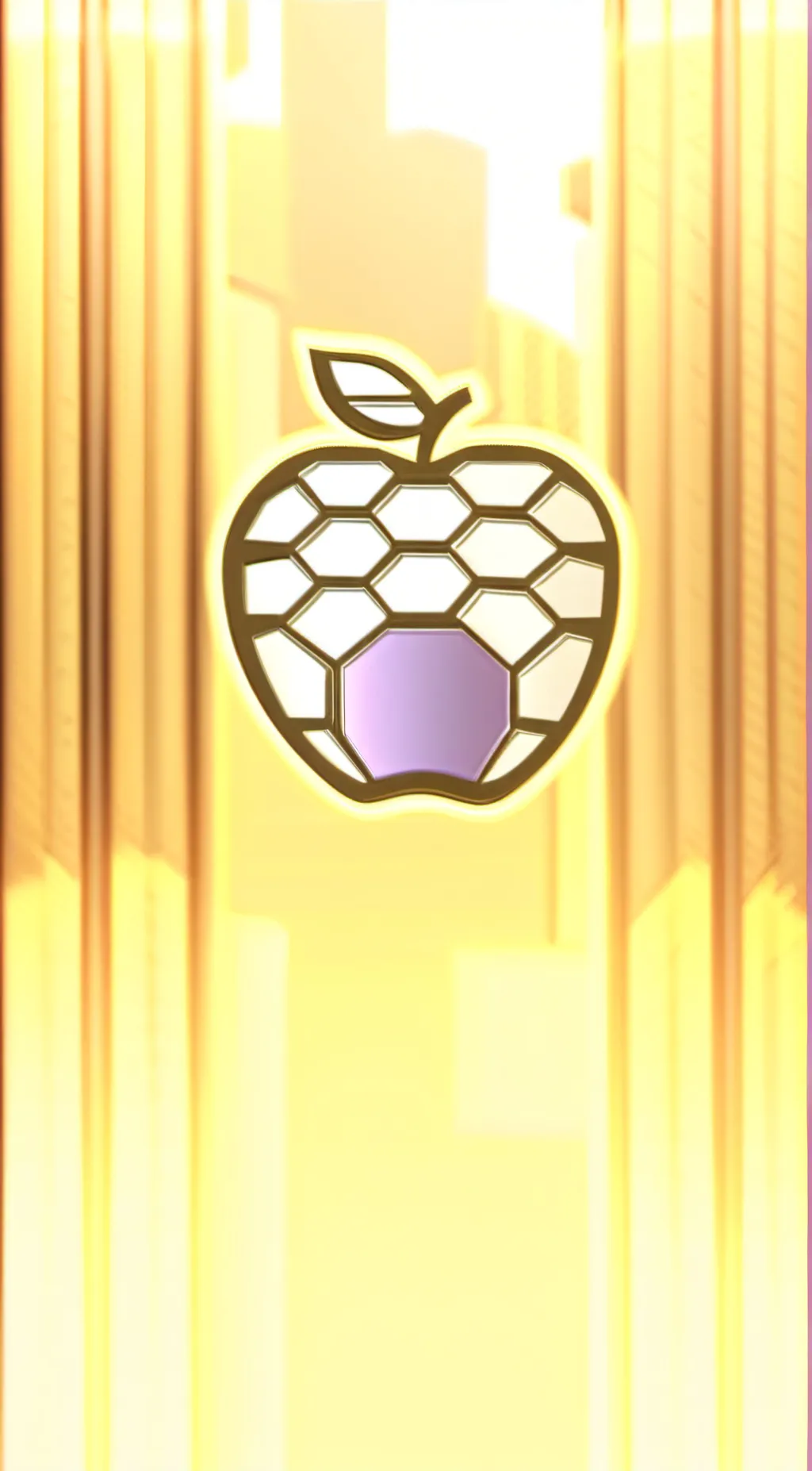 ai character: Apple background