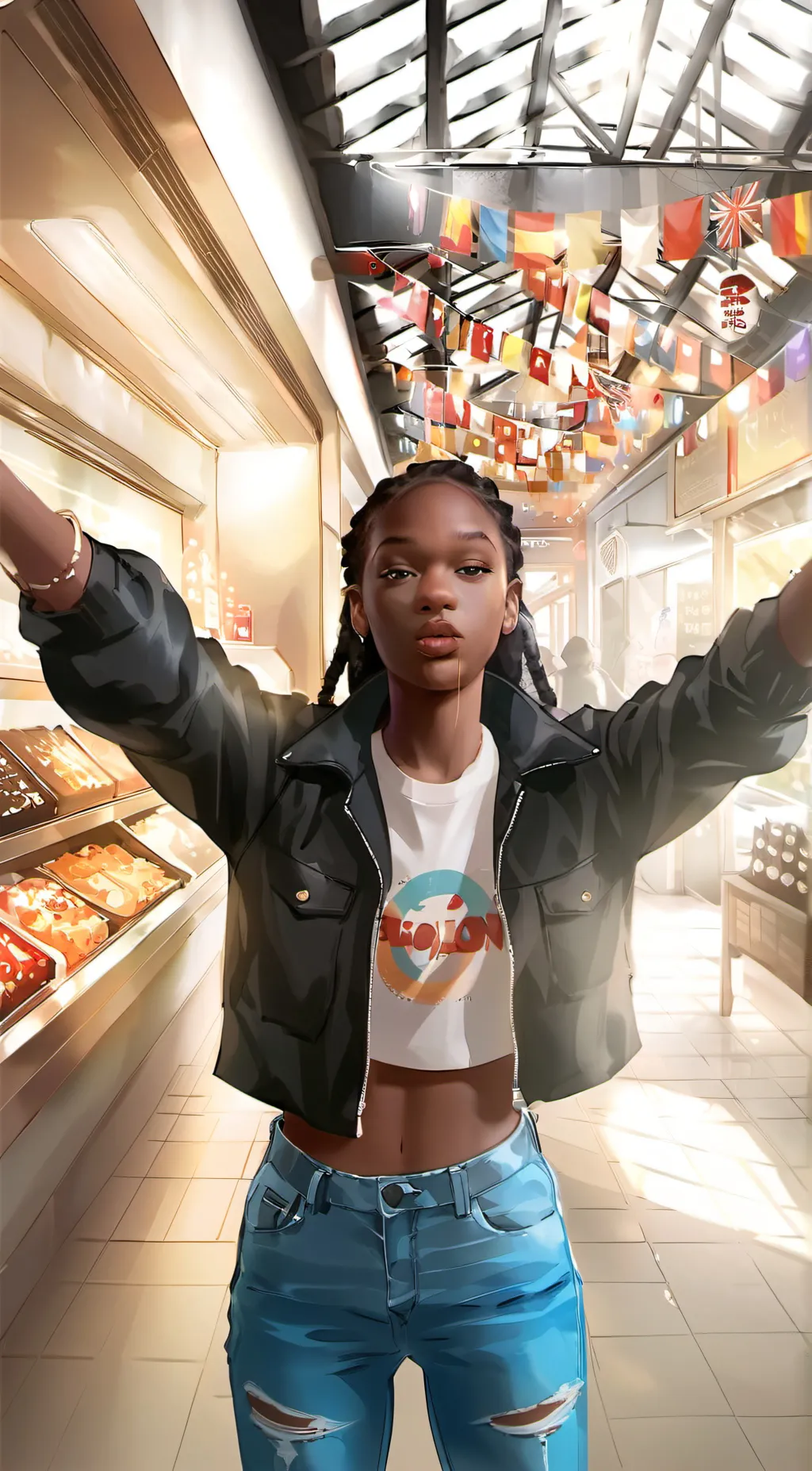 ai character: Tamara background
