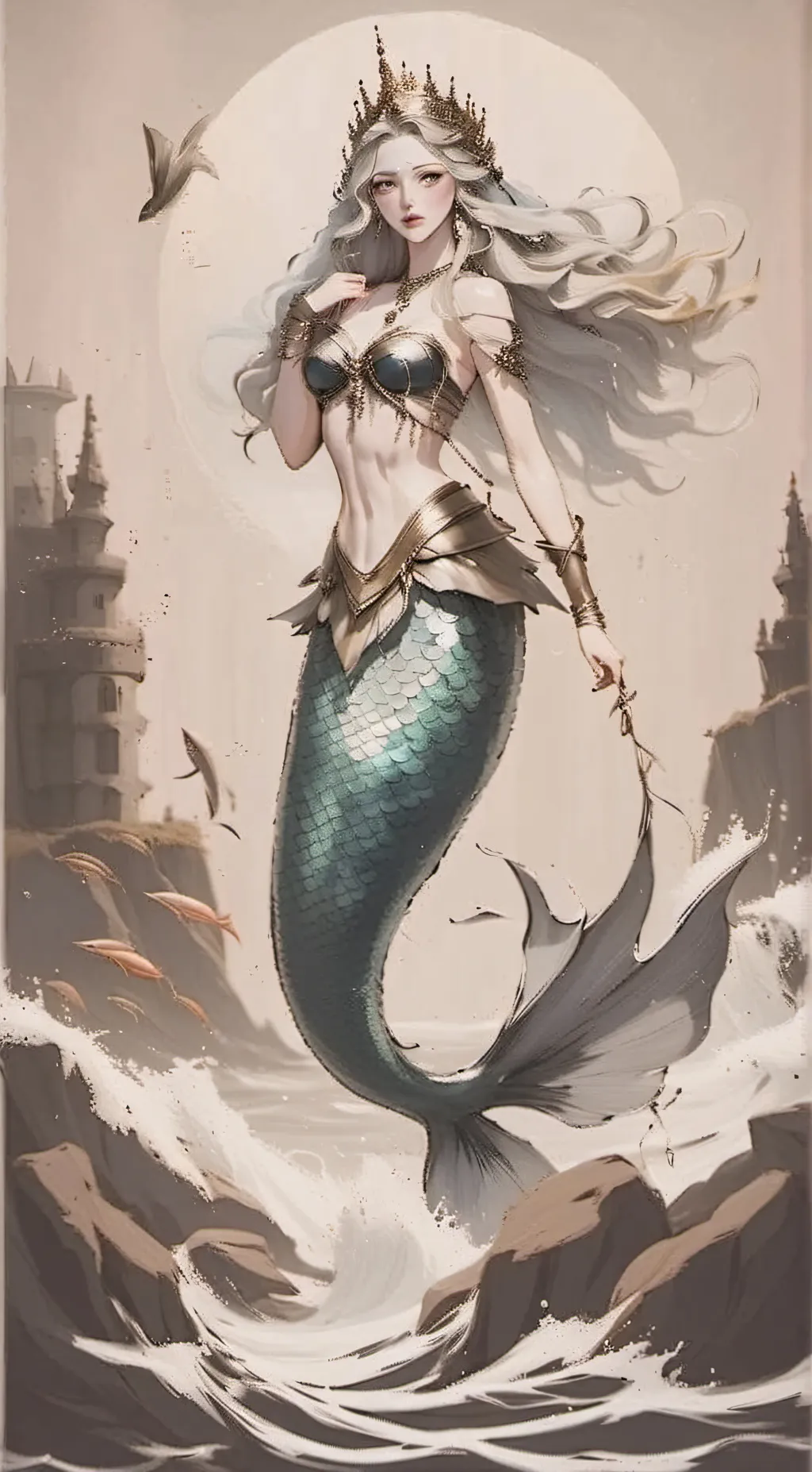 ai character: Luna background