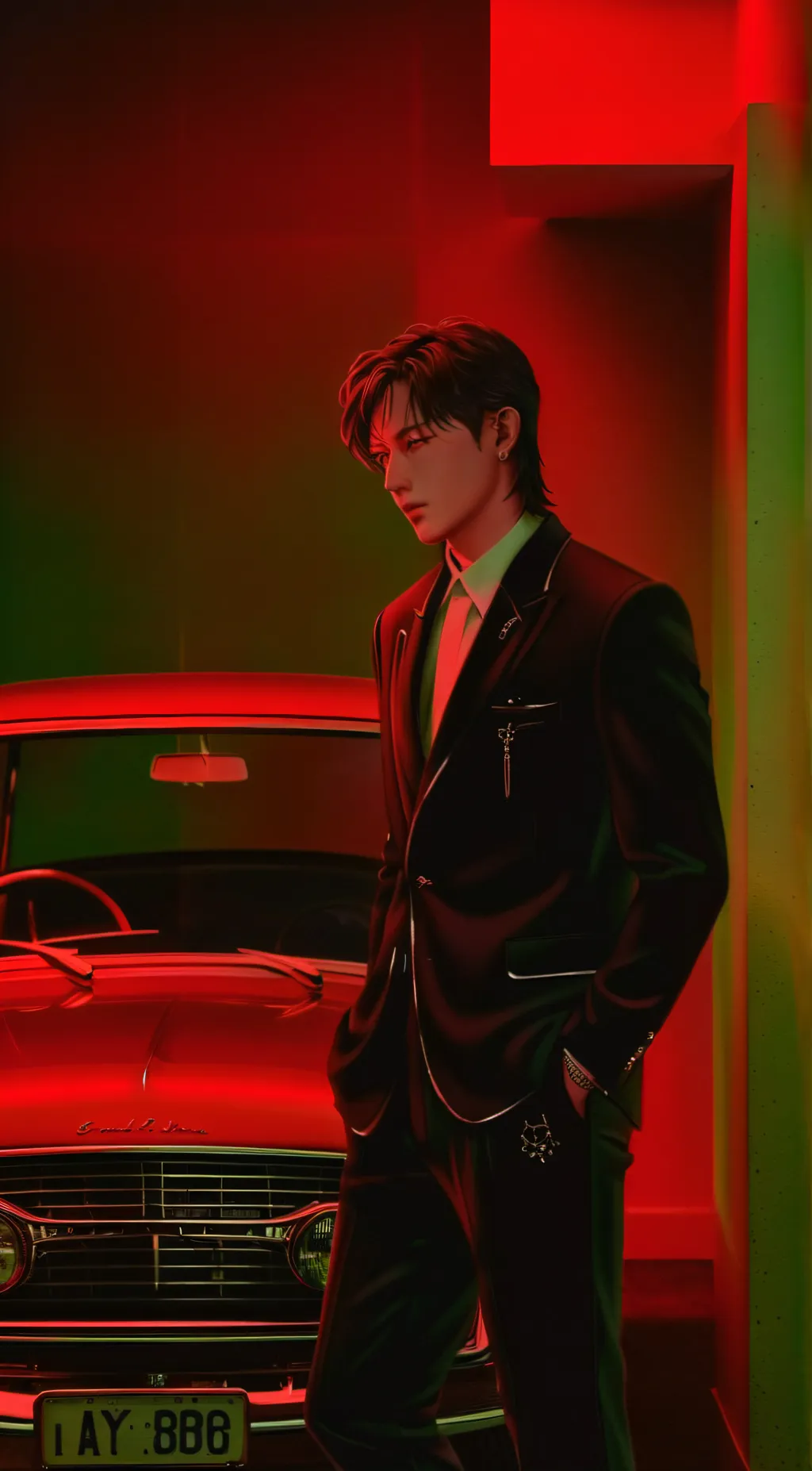 ai character: changkyun background