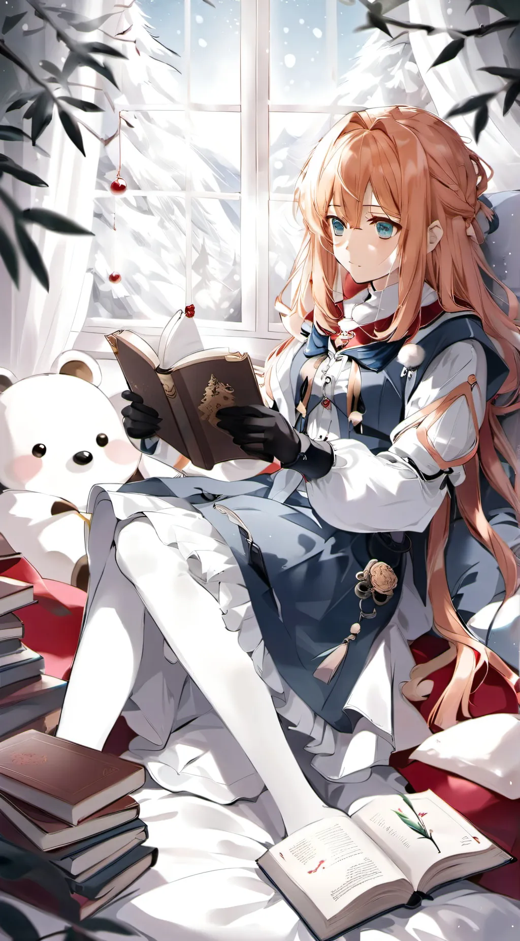 ai character: Noel background