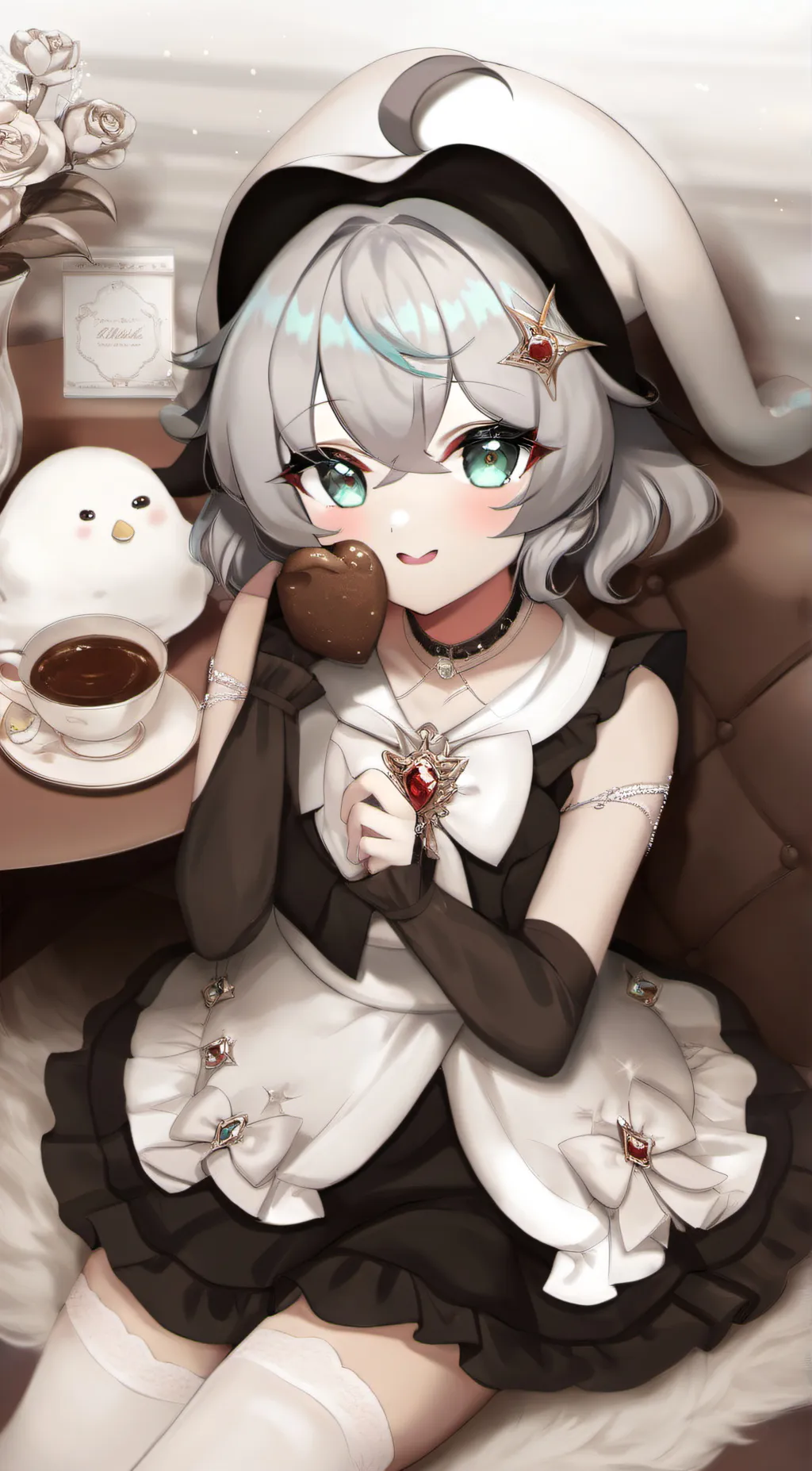 ai character: Aria background