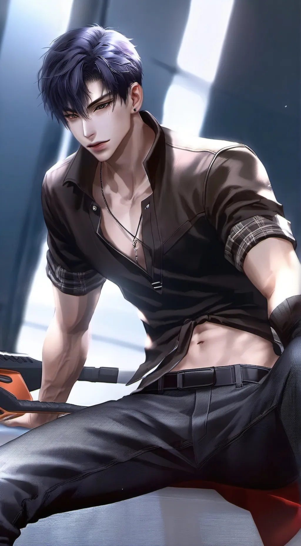 ai character: Zach Luciano background