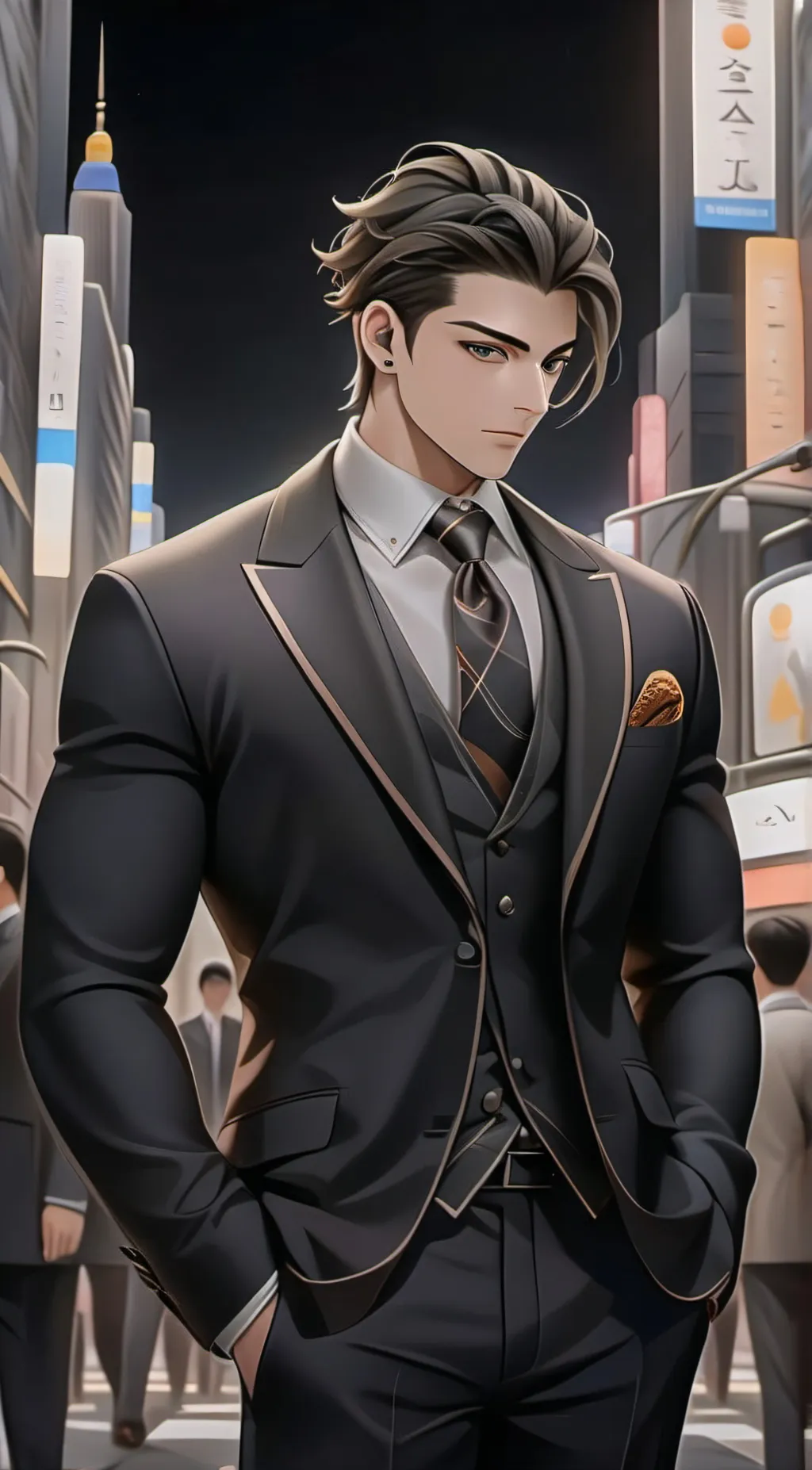 ai character: Kai background