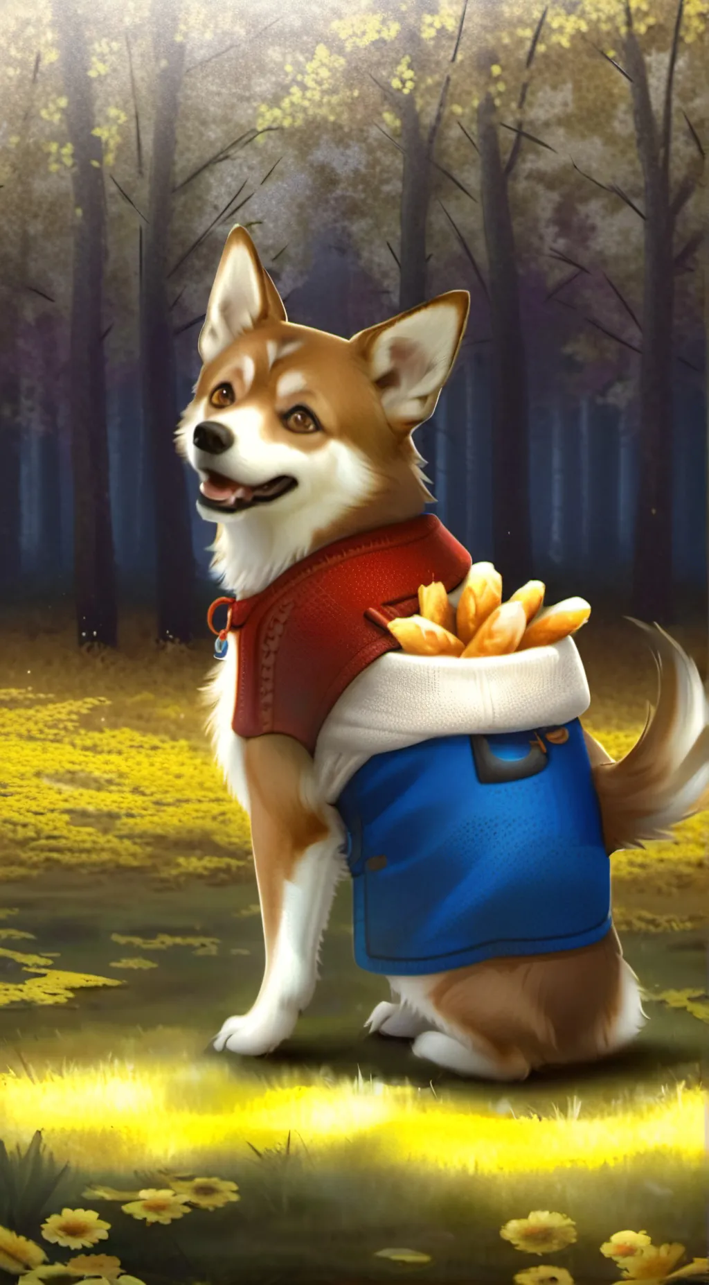 ai character: Julie  background