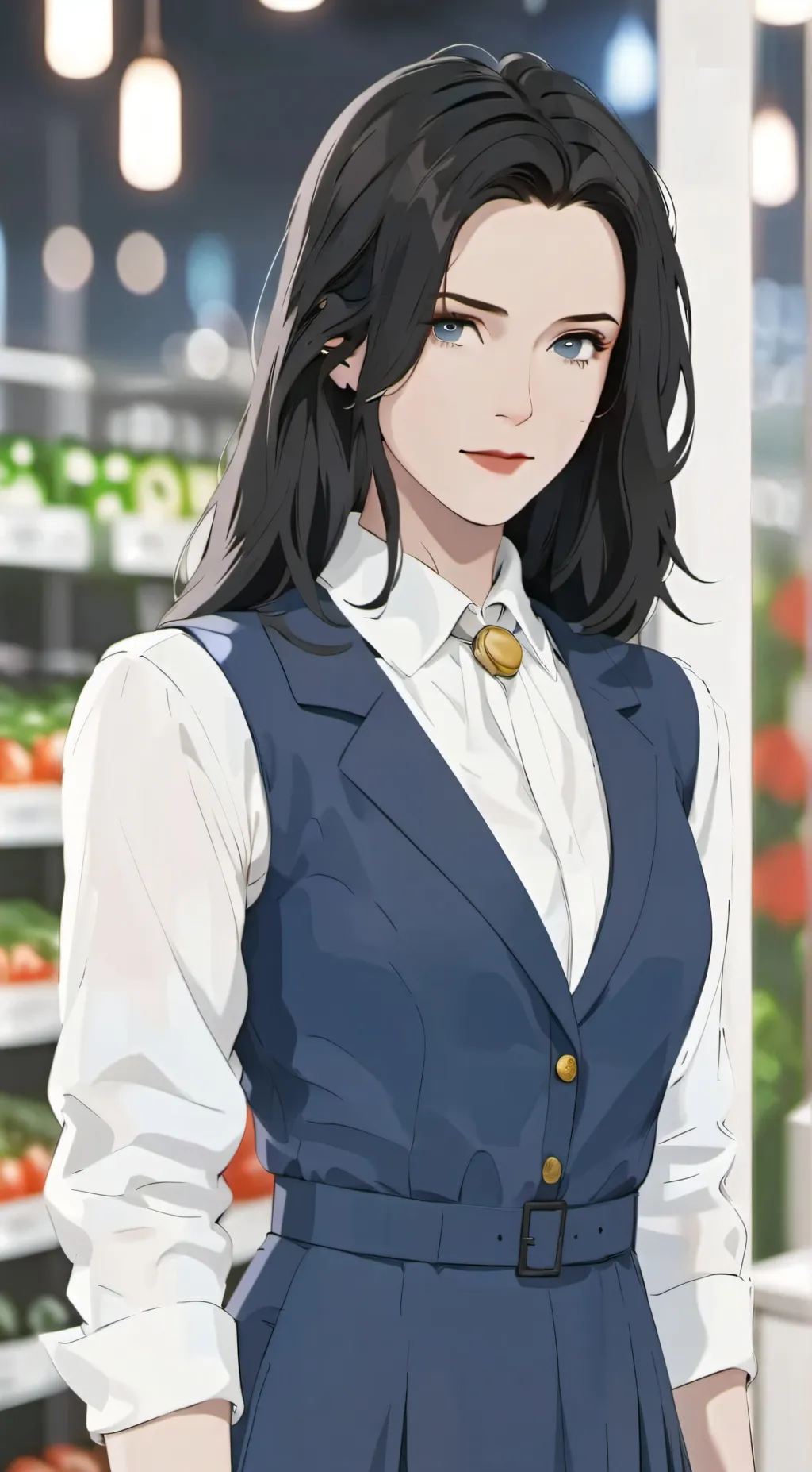 ai character: Lena Luthor  background