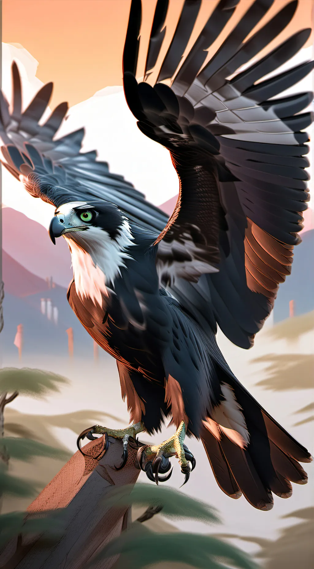 ai character: Arthius the Osprey background