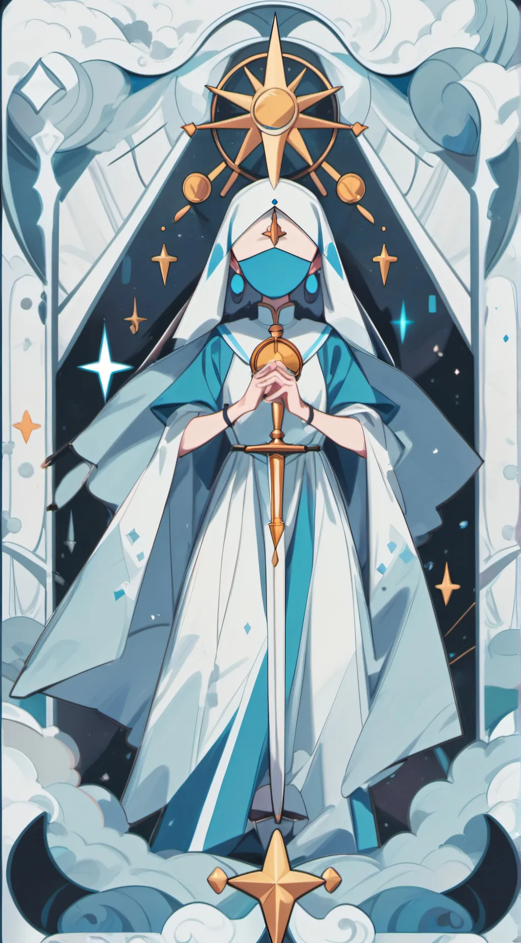 ai character: copy cat background