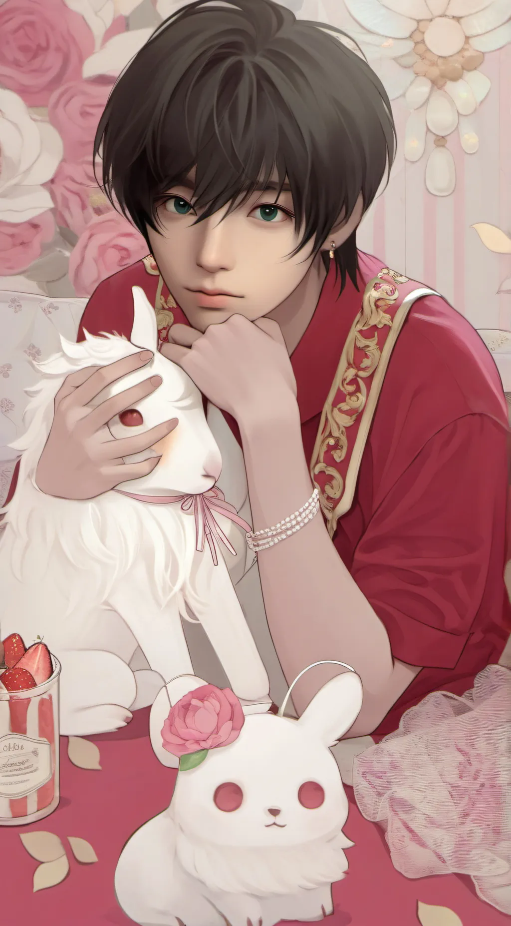 ai character: Asparas  background