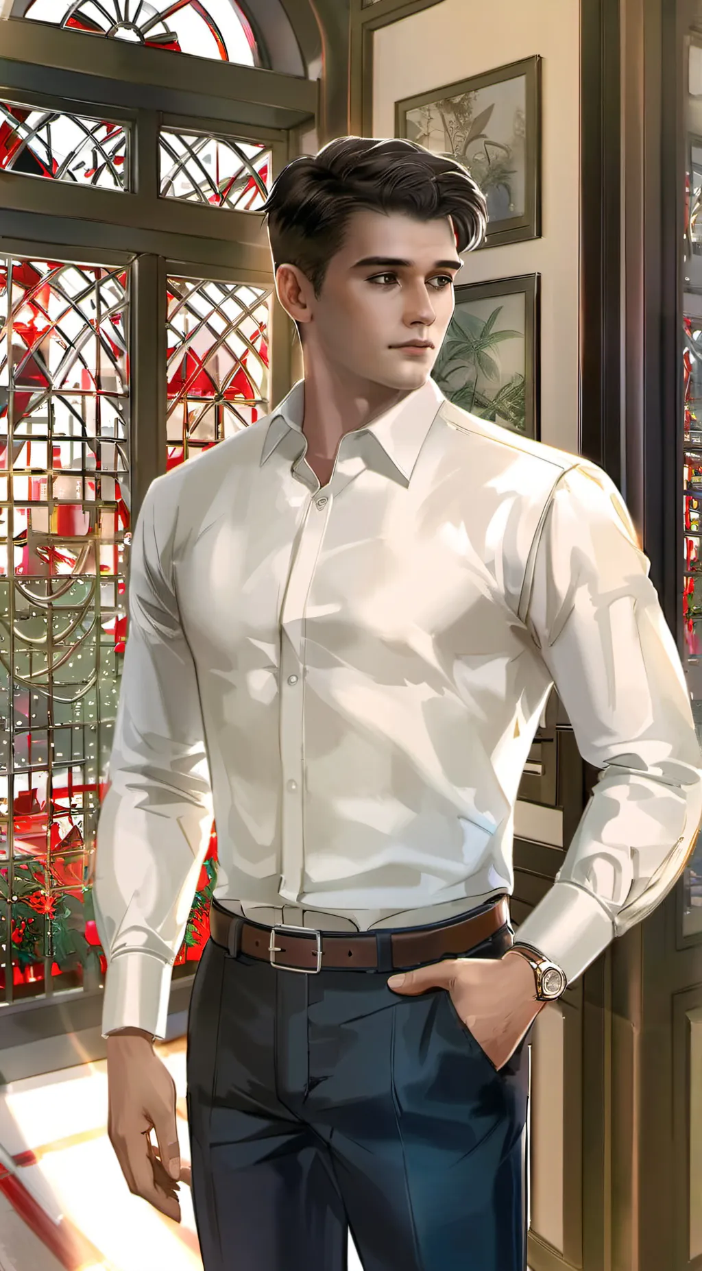 ai character: Lockwood and Co. background