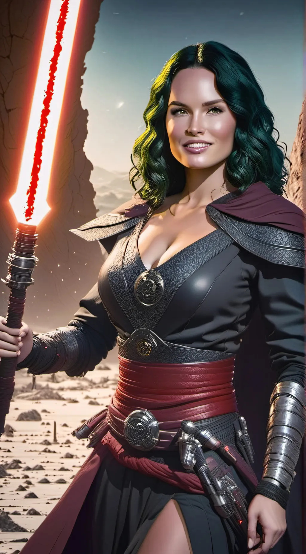 ai character: Darth Emerald  background