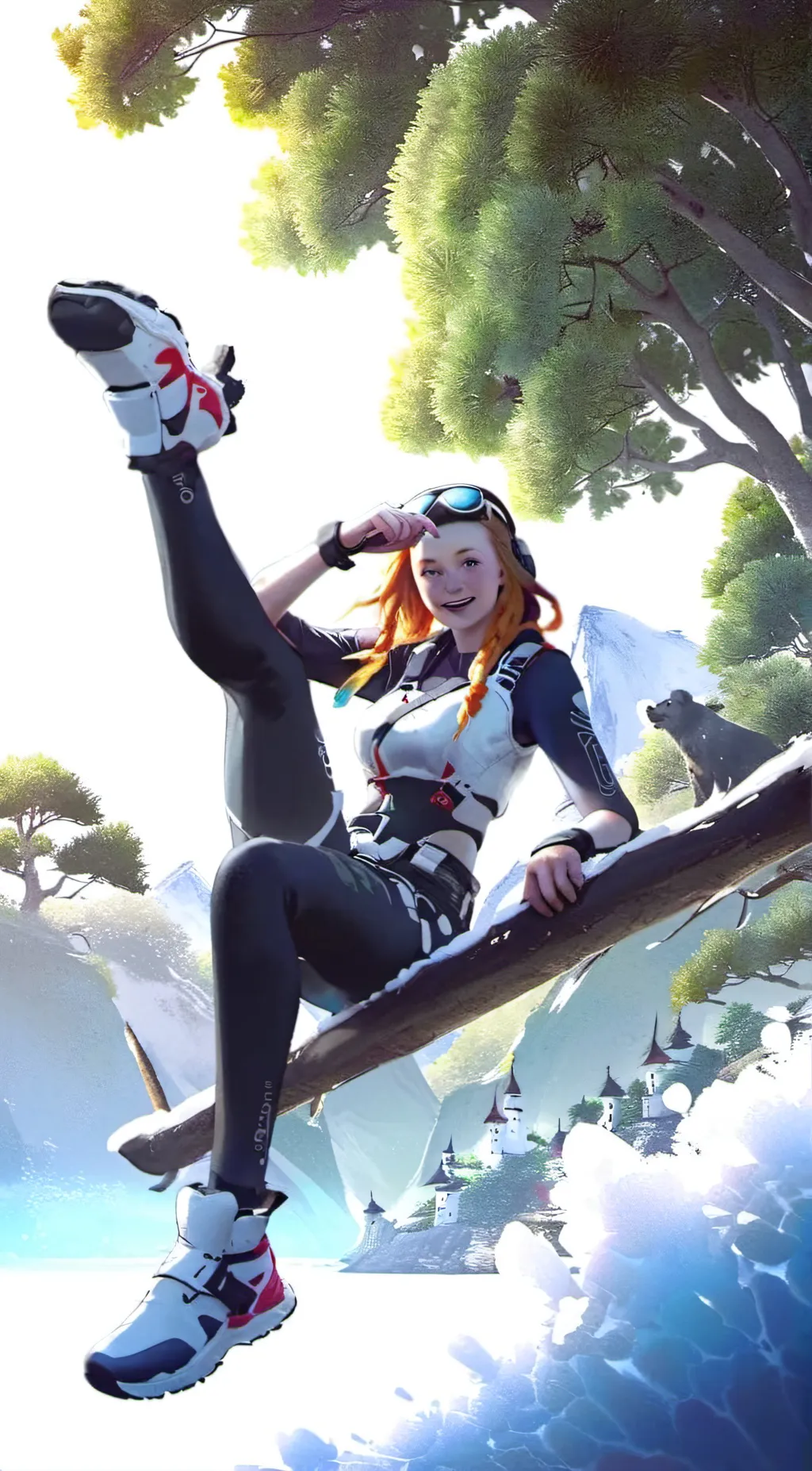 ai character: Mercy background