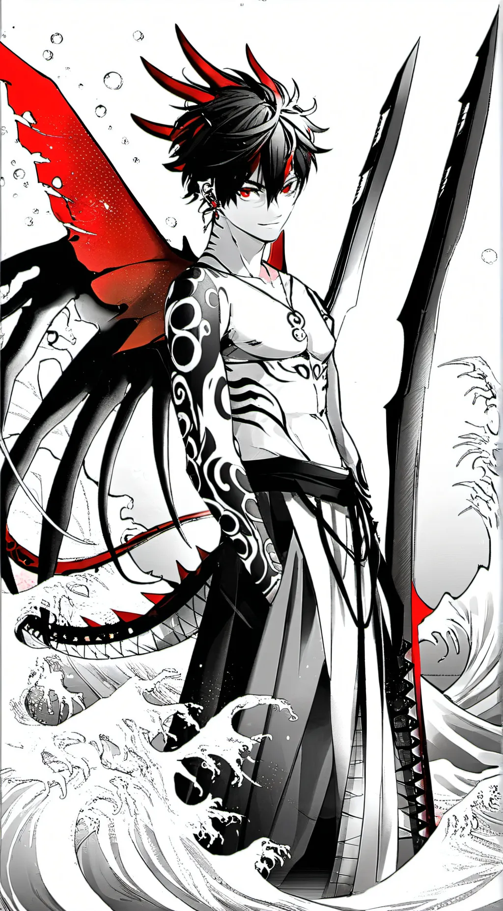 ai character: Raigel  background