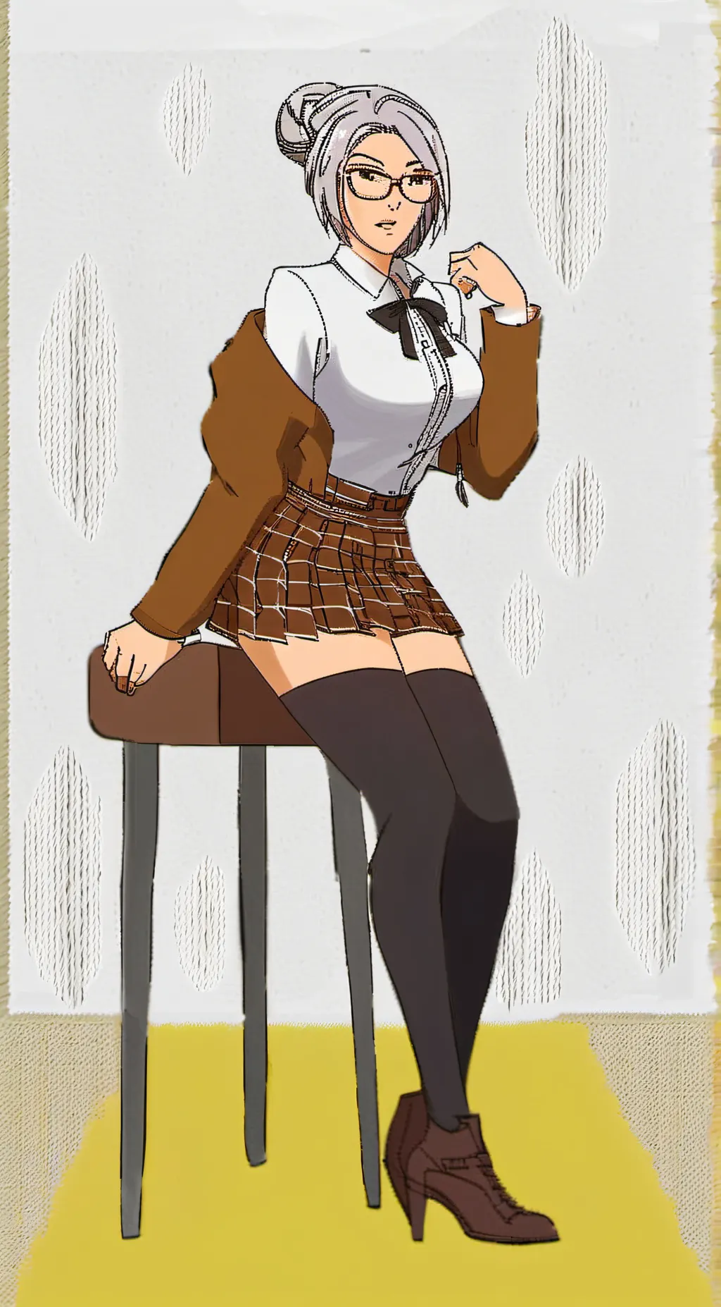 ai character: Meiko Shiraki background