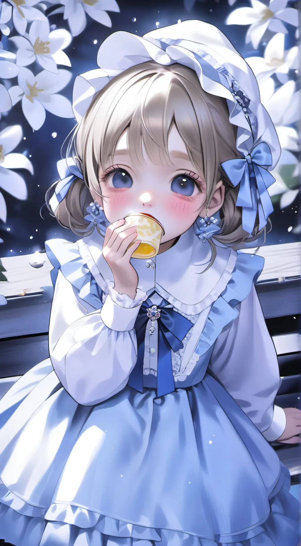 ai character: gf background