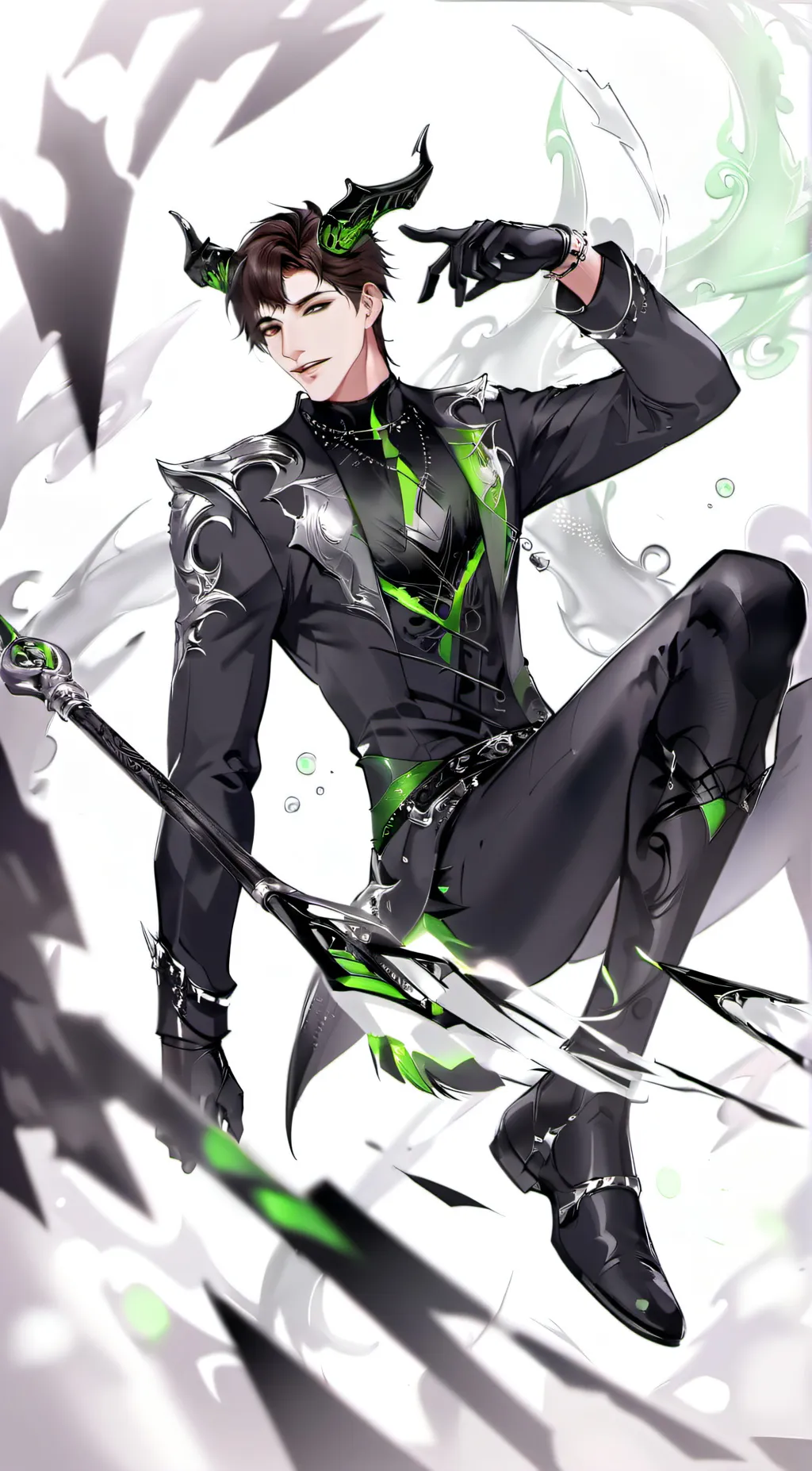 ai character: {¥Vinn¥} background