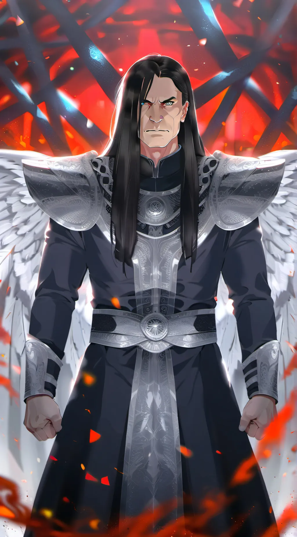 ai character: nathan explosion background