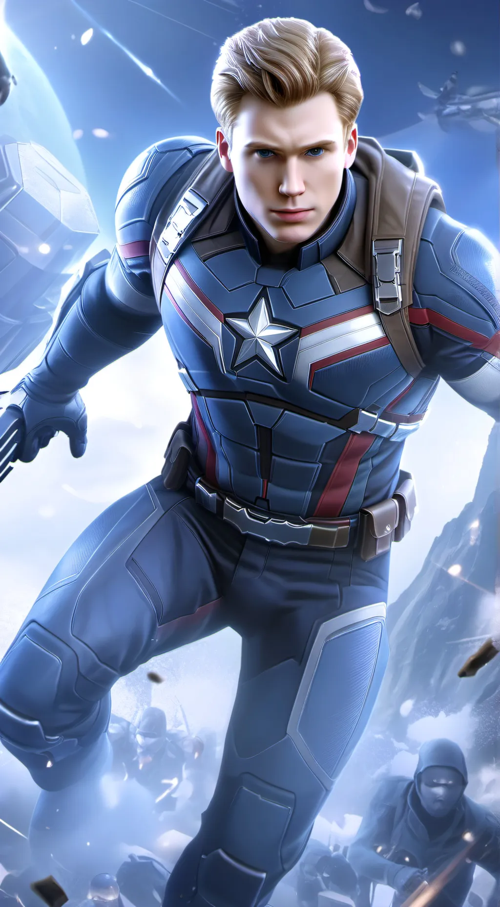 ai character: Steve Rogers  background