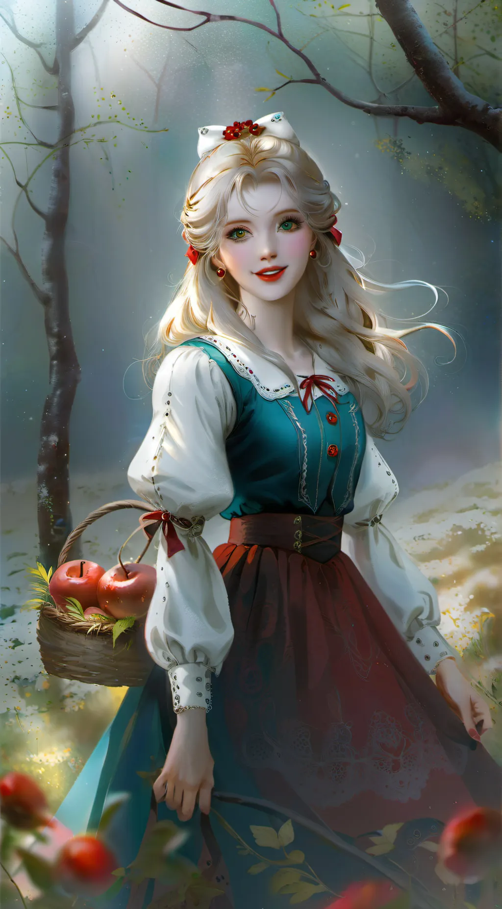 ai character: Miss Delight background