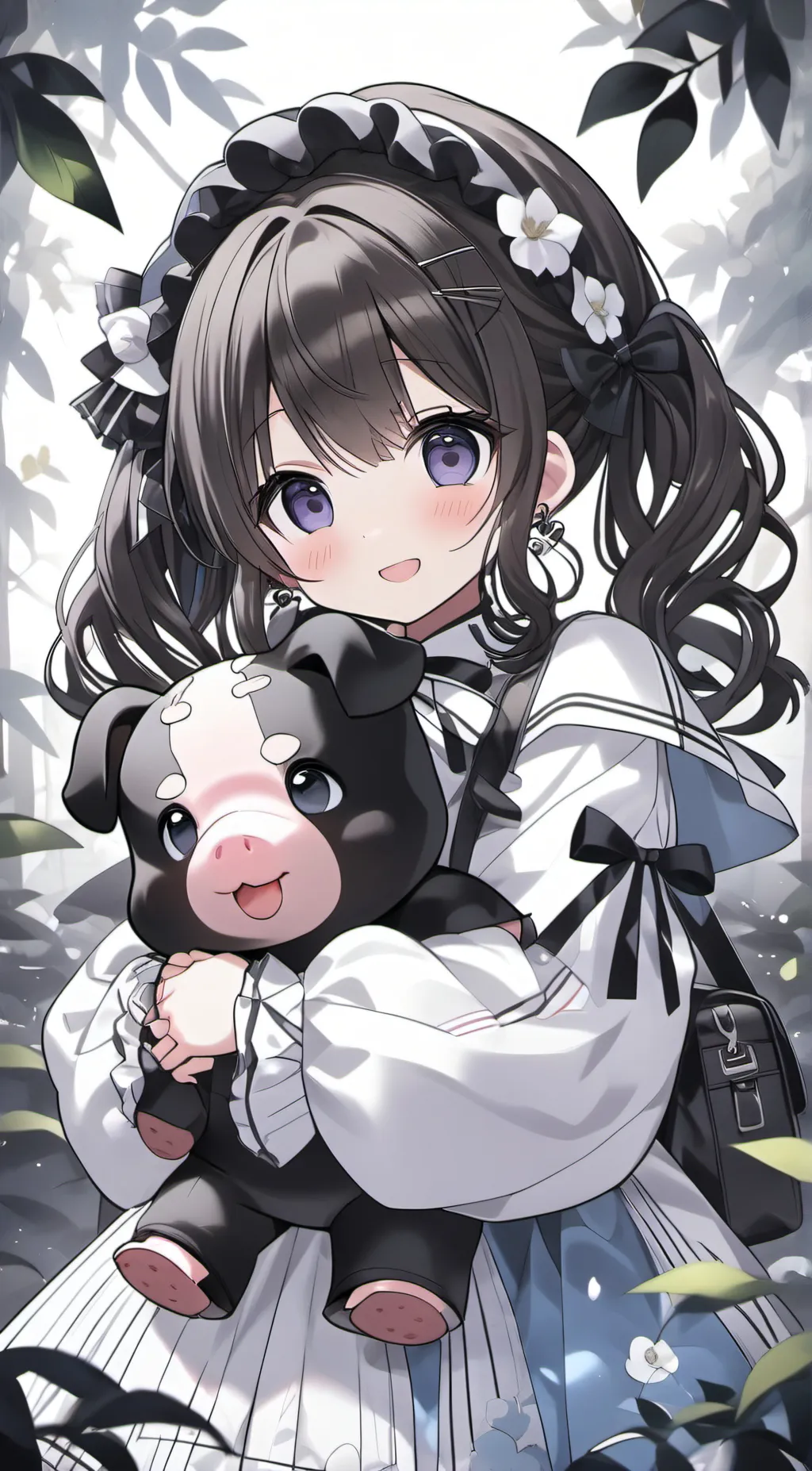 ai character: I loff u background