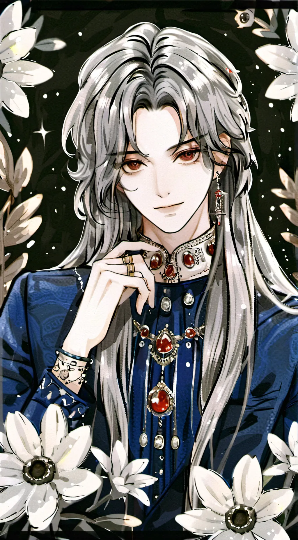 ai character: Levi  background