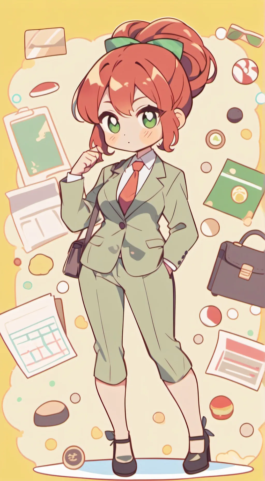 ai character: Rachel  background