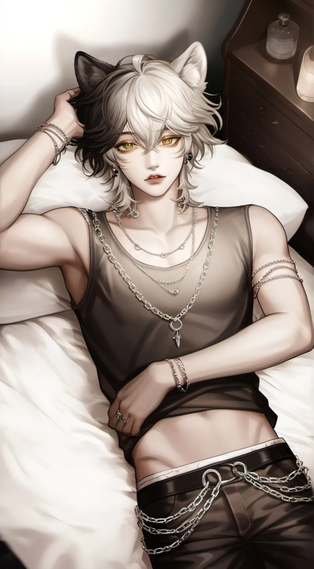 ai character: ★†Hunter†★ background