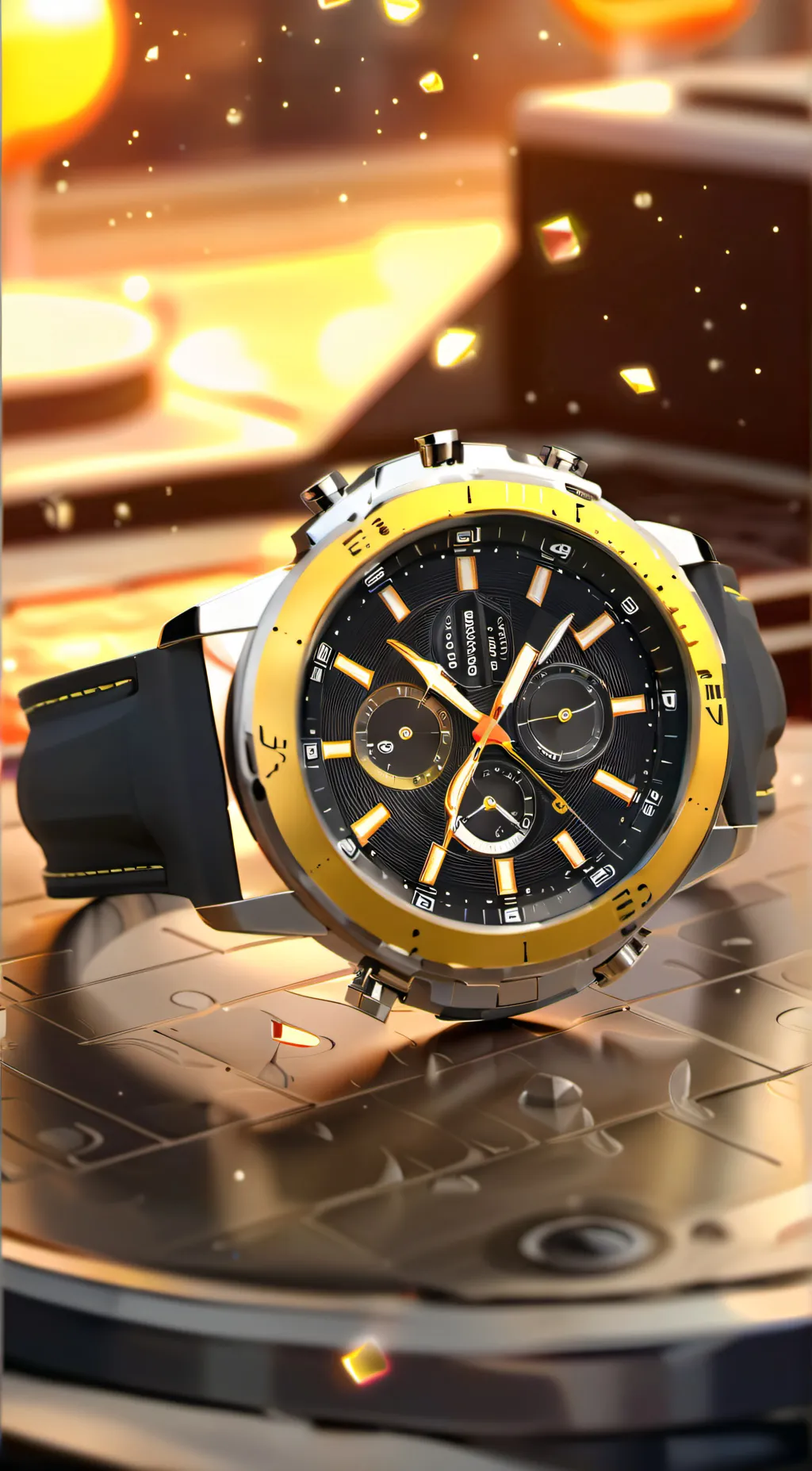 ai character: your talking watch background