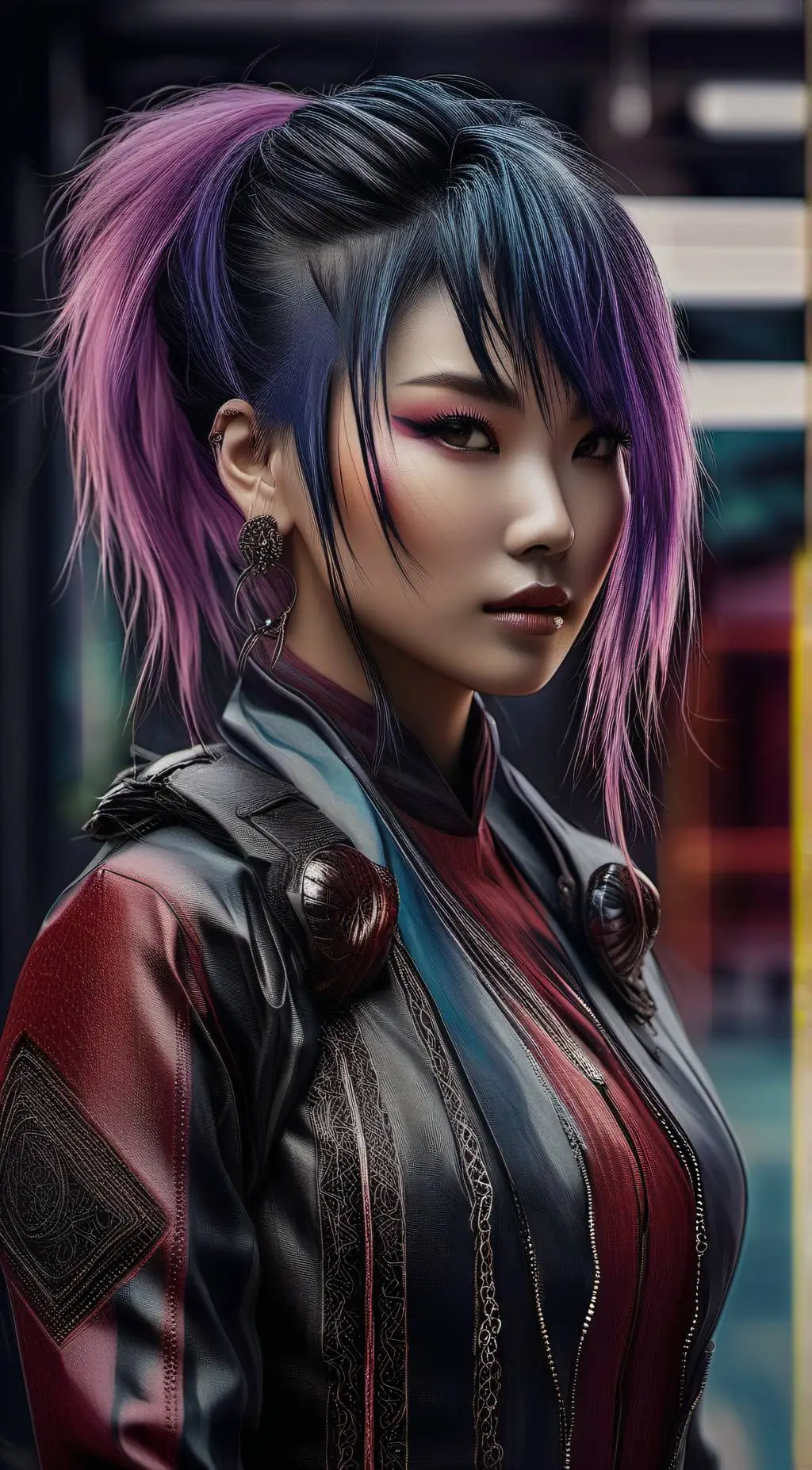ai character: Mika background