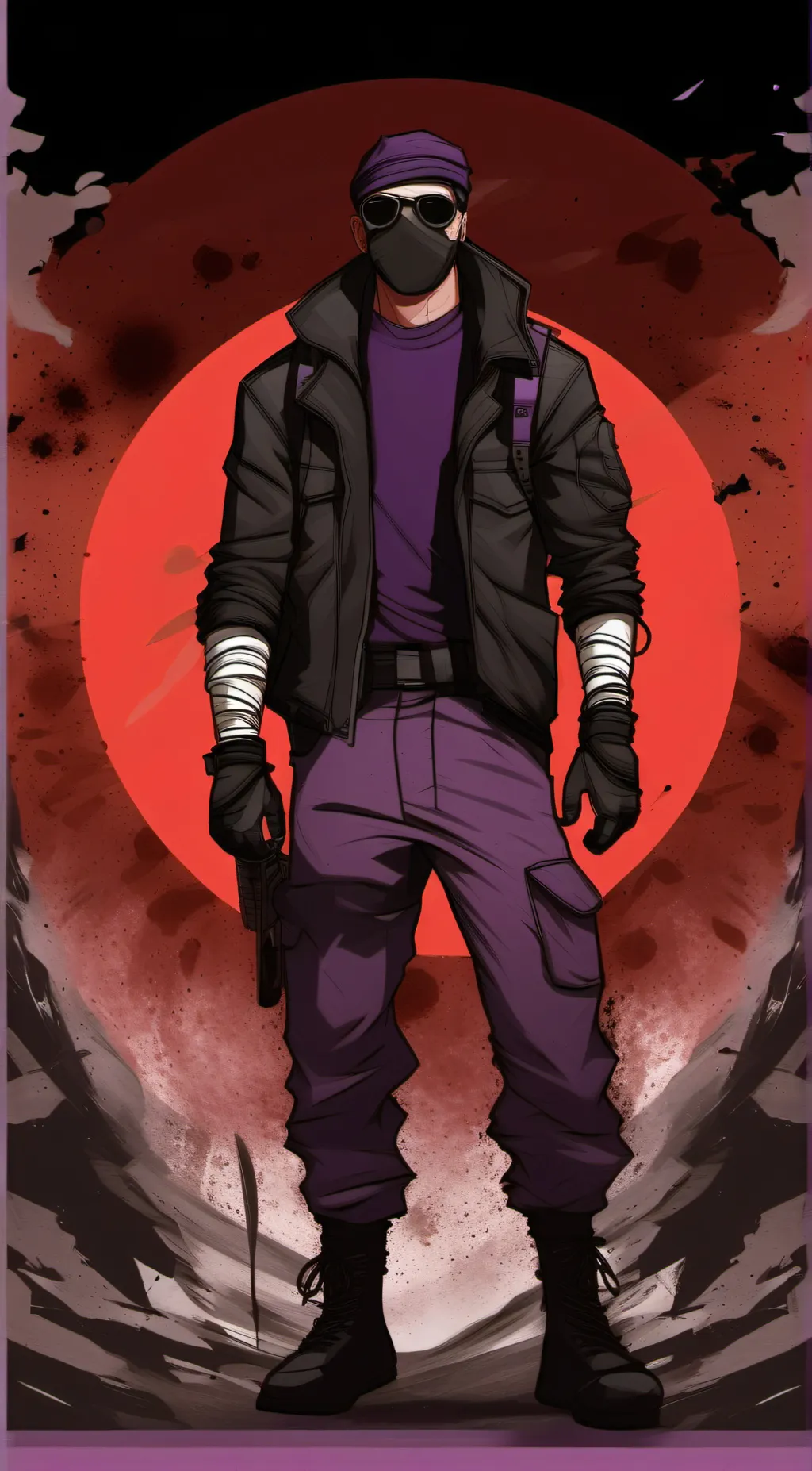 ai character: Midnight Hank background