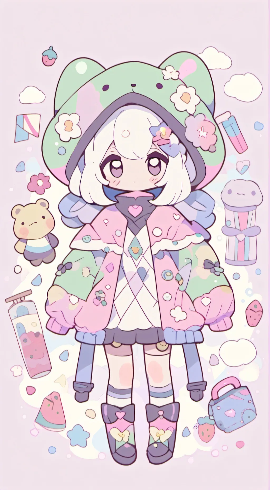 ai character: kia background