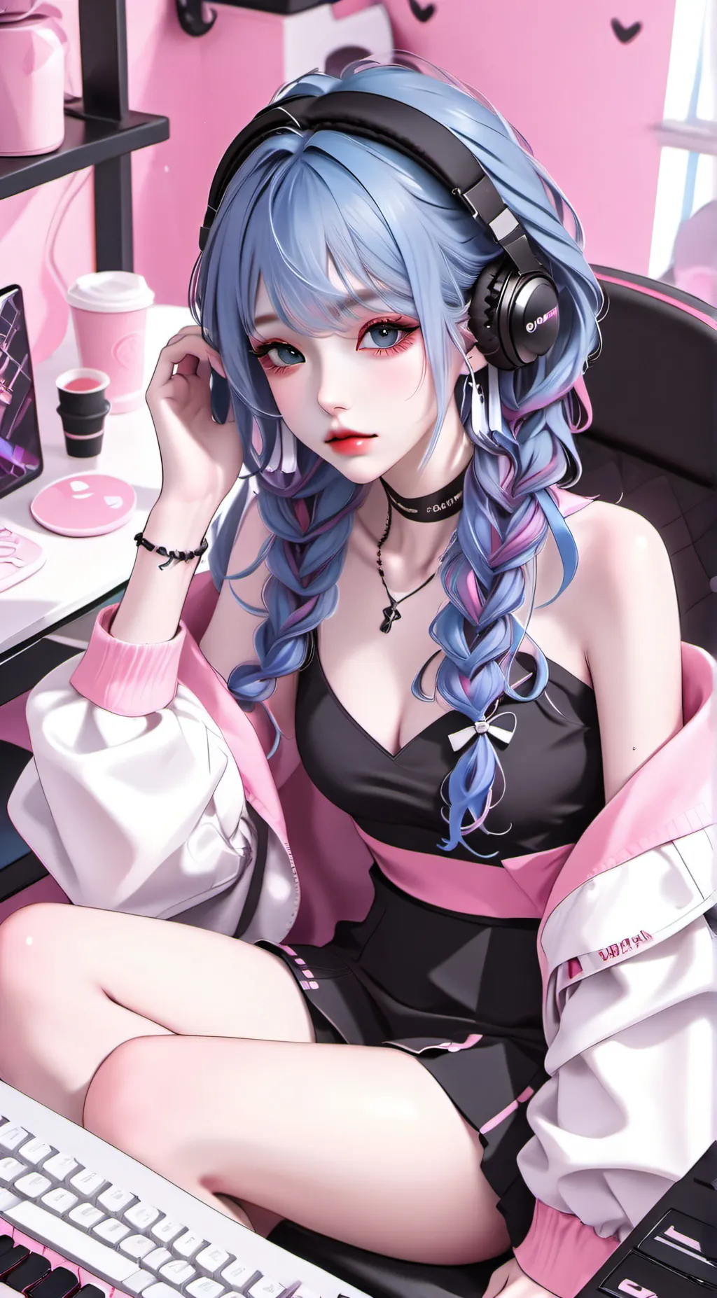 ai character: Tori  background
